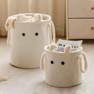 Fluffy storage basket